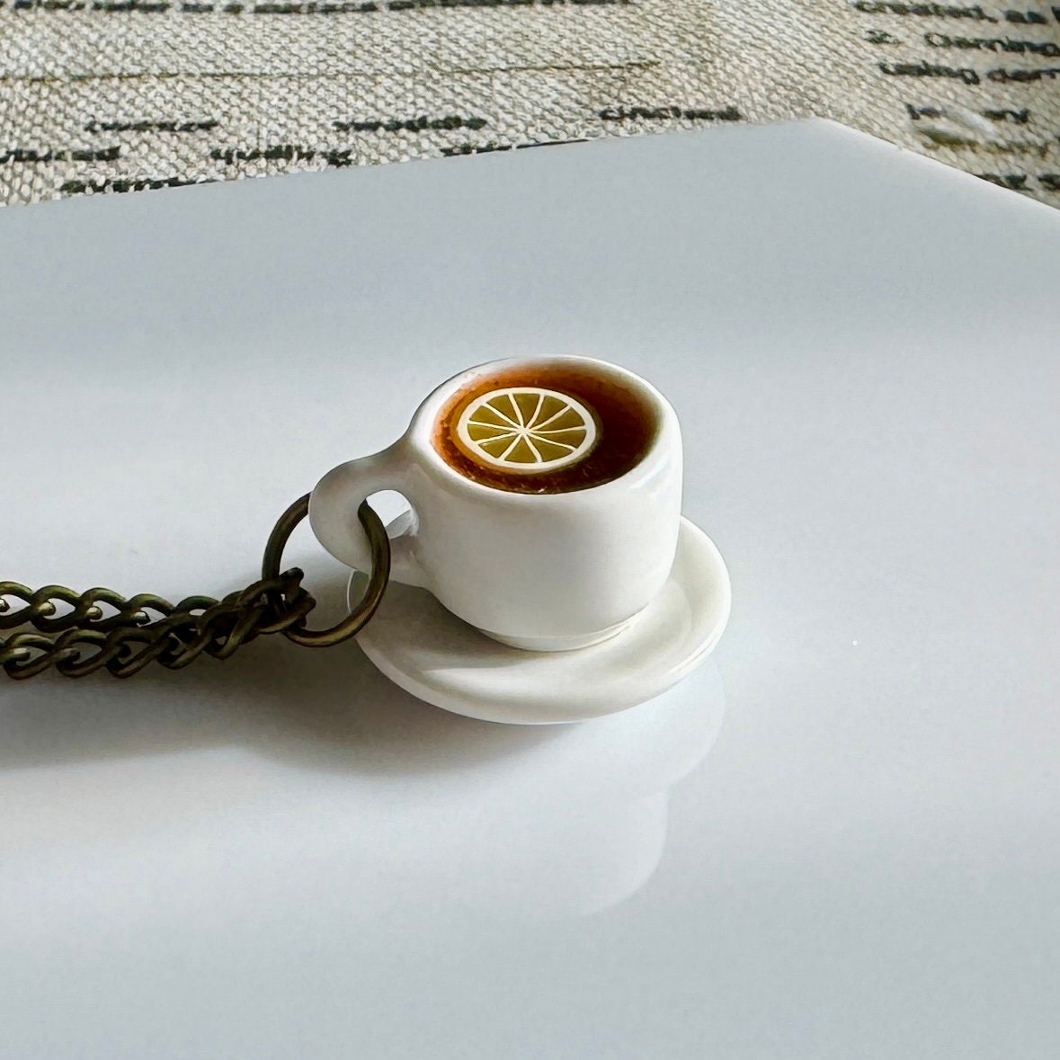 Acorn Lemon Tea | Necklace