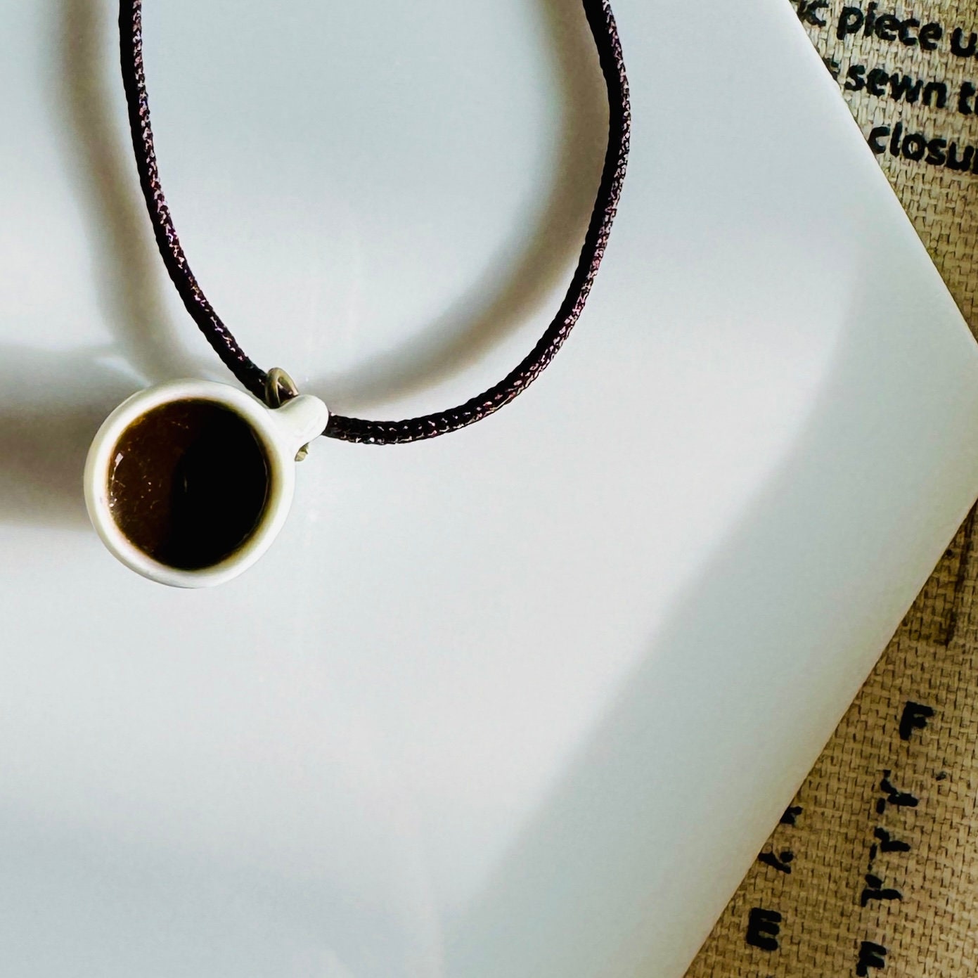 Coffee Cup | Necklace