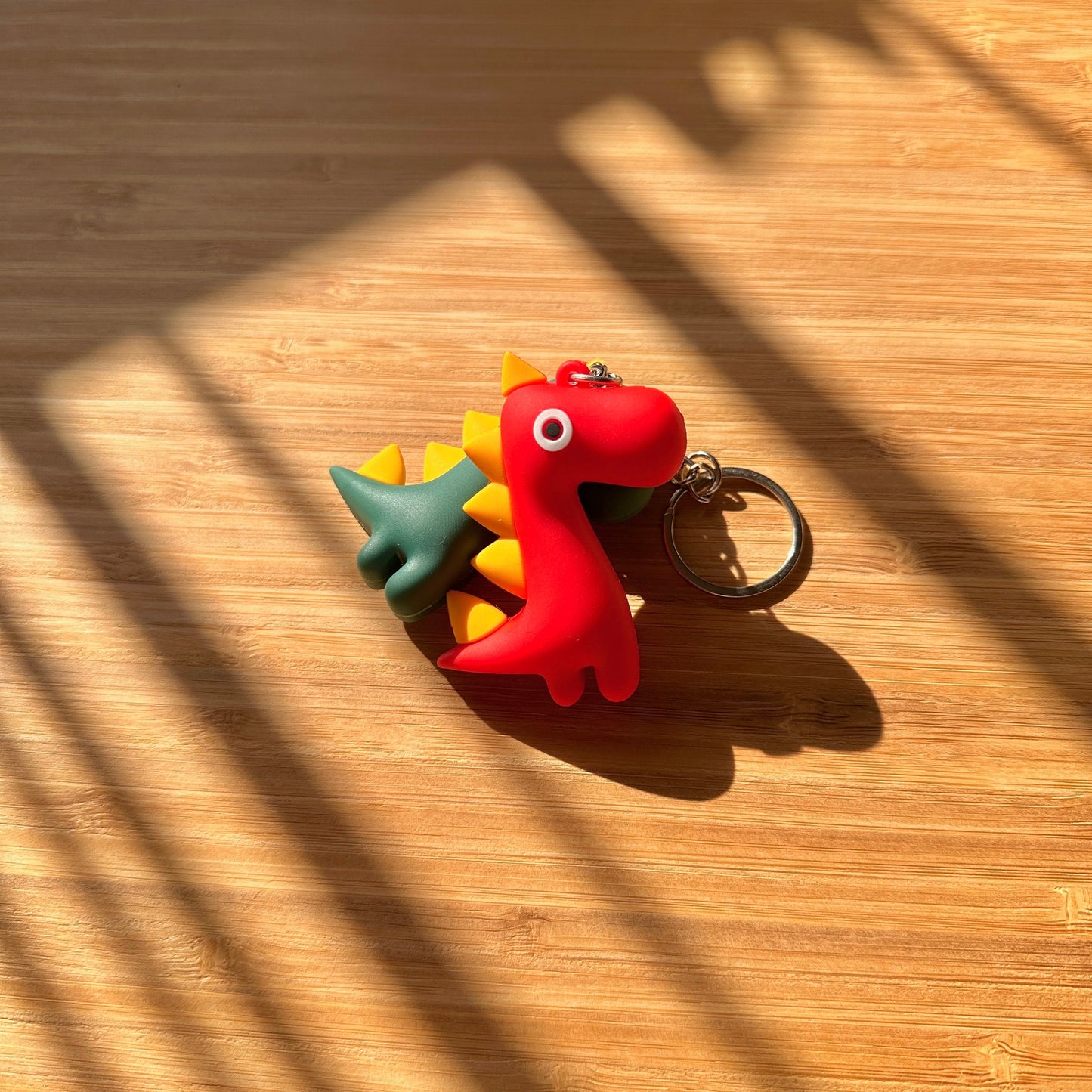 Silly Dinosaur Keychain