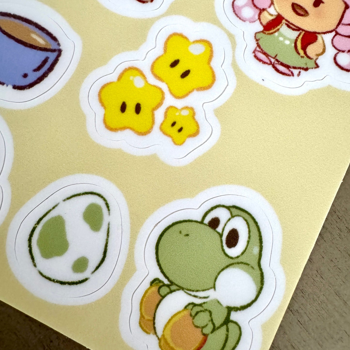 Toad and Friends Sticker Sheet