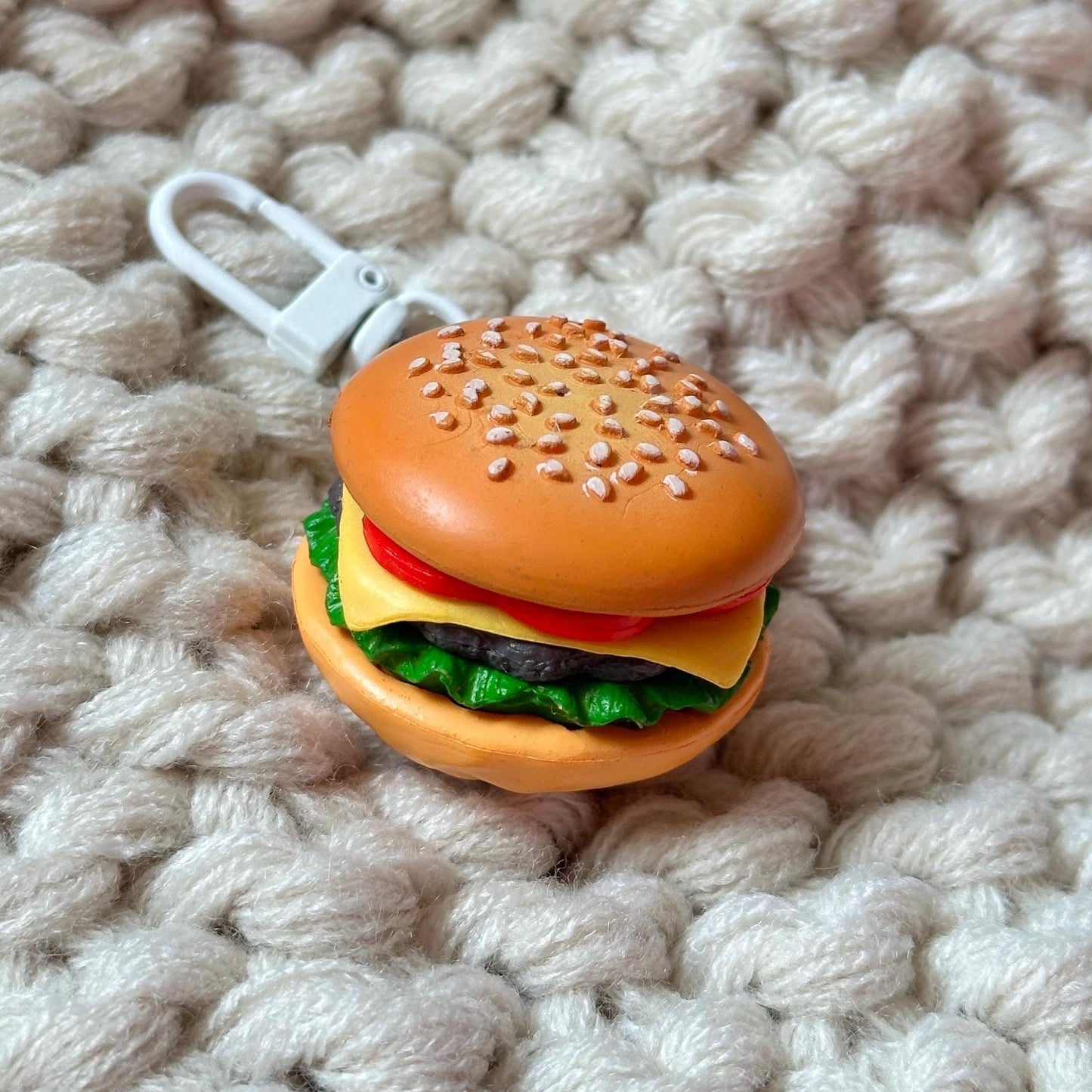 Cheeseburger with Sesame Seed Bun