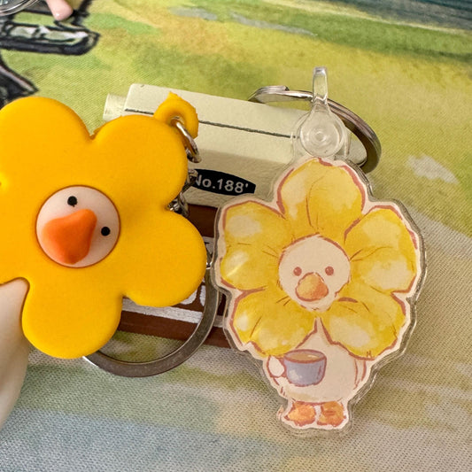 Sicily the Duck Keychain