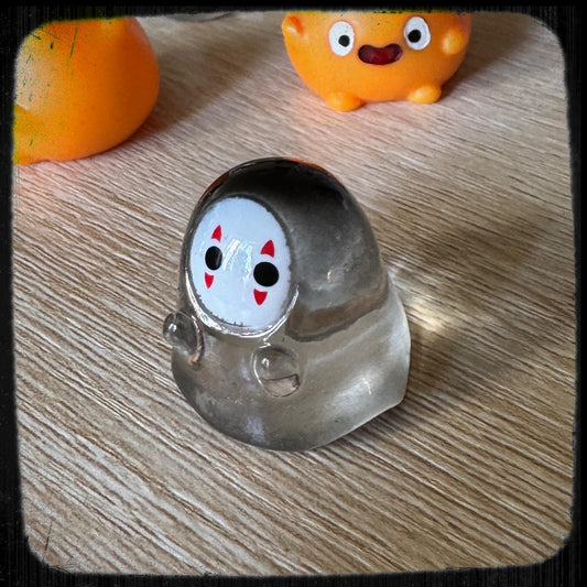 No-Face Charm | Desk Figurine | Kaonshi Fanart