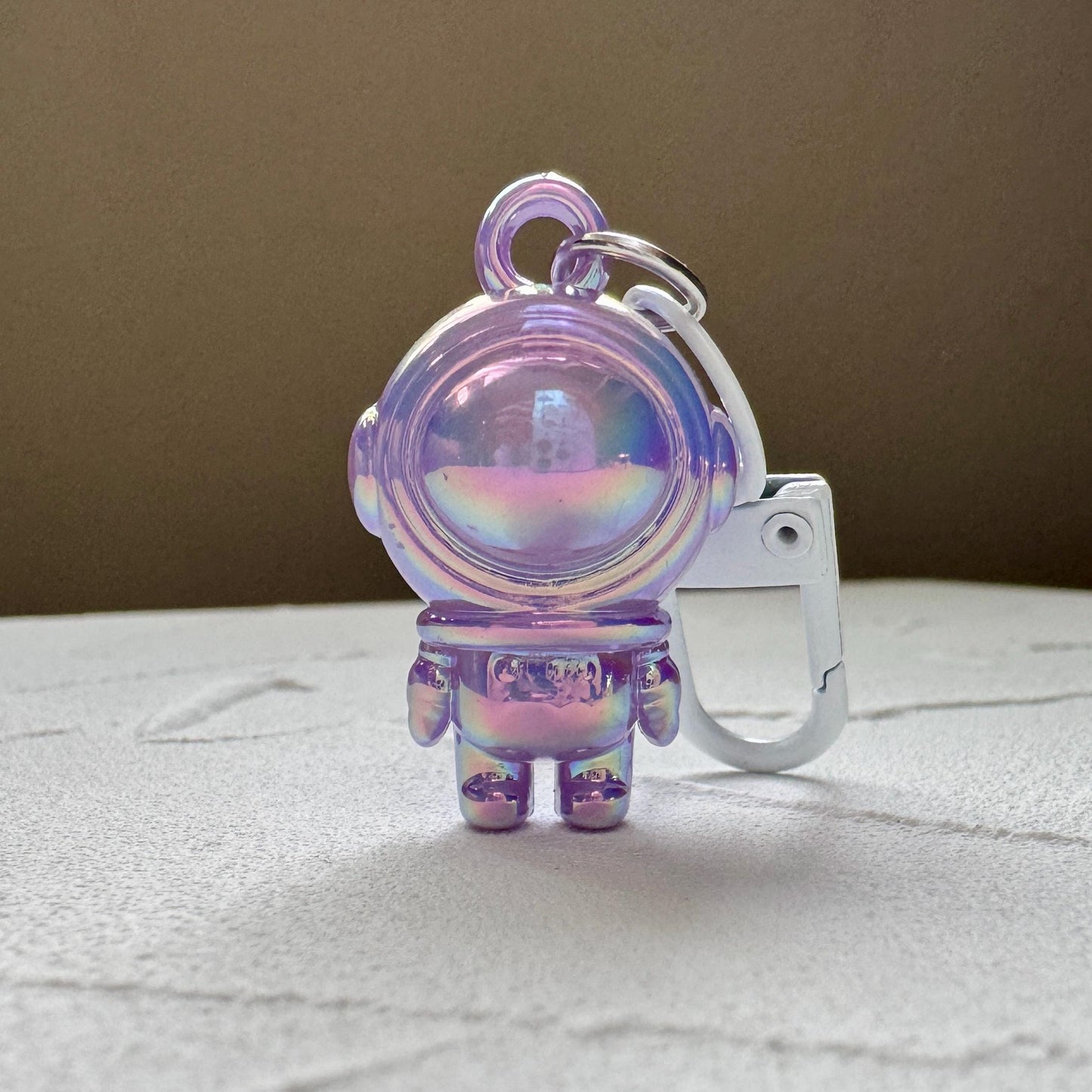 Iridescent Astronaut Hanging Charms